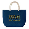 Sac de plage Bleu anse corde Lutte soit avec toi