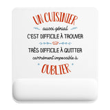 Tapis de souris ergonomique avec repose-poignet, accessoire bureau pour femme et homme, fête des pères, cadeau pas cher, idée cadeau fête des mères, secret santa, départ à la retraite, télétravail et gaming