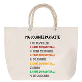 Sac Fête des Mères Fete des Pères Papi Mamie Famille Cadeau anniversaire Noël Travail Boulot Métier Retraite Collègue Femme Homme Cabas
