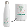 Bouteille Joyeux noël Grand-Père Cerf