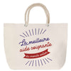 Sac Fête des Mères Mamie Famille Idée Cadeau anniversaire Noël Travail Boulot Métier Départ Retraite Collègue Femme cabas shopping plage
