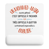 Tapis de souris ergonomique avec repose-poignet, accessoire bureau pour femme et homme, fête des pères, cadeau pas cher, idée cadeau fête des mères, secret santa, départ à la retraite, télétravail et gaming