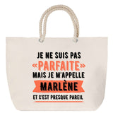 Sac Fête des Mères Mamie Famille Idée Cadeau anniversaire Noël Travail Boulot Métier Départ Retraite Collègue Femme cabas shopping plage