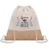 Sac Fête des Mères Mamie Famille Idée Cadeau anniversaire Noël Travail Boulot Métier Départ Retraite Collègue Femme cabas shopping plage