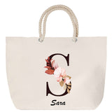Sac Fête des Mères Mamie Famille Idée Cadeau anniversaire Noël Travail Boulot Métier Départ Retraite Collègue Femme cabas shopping plage