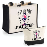 Cabas homme ou femme sac plage ou shopping tote bag pochette trousse Idée cadeau original pour anniversaire Noël travail départ retraite collègue famille fete des mères fetes des pères papa maman mamie papi