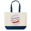 Sac de shopping bleu Clerc de Notaire Meilleure du Monde