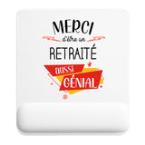 Tapis de souris ergonomique avec repose-poignet, accessoire bureau pour femme et homme, fête des pères, cadeau pas cher, idée cadeau fête des mères, secret santa, départ à la retraite, télétravail et gaming