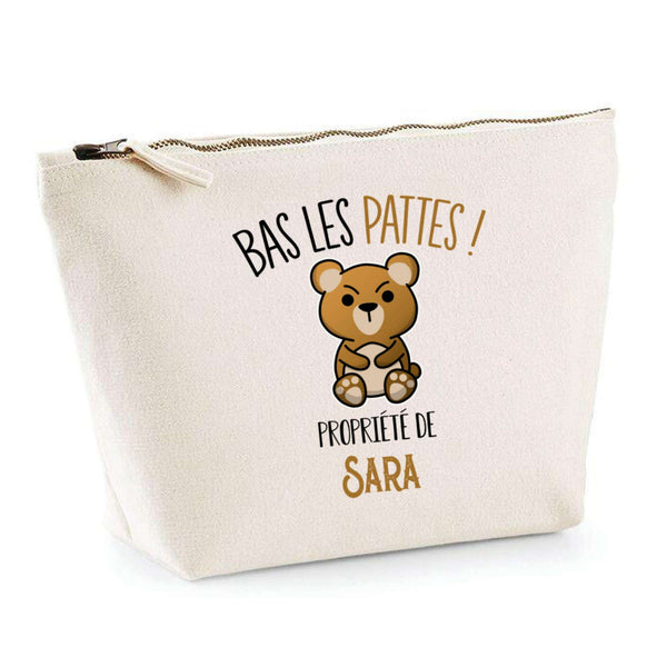 Trousse pochette de rangement maquillage Fête des Mères Mamie Famille Idée Cadeau anniversaire Noël Travail Boulot Métier Départ Retraite Collègue Femme