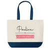 Sac de shopping bleu Pauline en Vacances