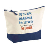 Pochette Trousse Fête des Mères Fêtes des Pères Mamie Papi Famille Idée Cadeau anniversaire Noël Travail Boulot Métier Départ Retraite Collègue Femme Homme