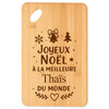 Planche à découper cadeau Noël famille amis papa maman mamie papi, idée cadeau apéro et cuisine, Secret Santa