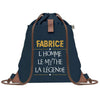 sac a dos homme bleu coton recycle avec pochette idee cadeau utile pour collegue papa ou ami cadeau homme noel anniversaire secret santa ou depart a la retraite sac durable pratique et robuste design sobre et elegant