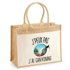 Sac Fête des Mères Mamie Famille Idée Cadeau anniversaire Noël Travail Boulot Métier Départ Retraite Collègue Femme cabas shopping plage Homme Papa Papi Pères Frère