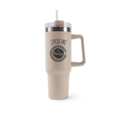 Mug isotherme Beige Rallye J'peux pas