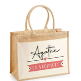 Sac Fête des Mères Mamie MAman Soeur Femme Famille Idée Cadeau anniversaire Noël Travail Boulot Métier Départ Retraite Collègue Femme cabas shopping plage