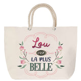 Sac Fête des Mères Mamie Famille Idée Cadeau anniversaire Noël Travail Boulot Métier Départ Retraite Collègue Femme cabas shopping plage