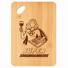 Planche bambou gravée personnalisée femme idée cadeau Fête des Mères apéro 30×20 prénom cuisine plateau fromage anniversaire noel maman mamie