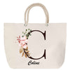 Sac Fête des Mères Mamie Famille Idée Cadeau anniversaire Noël Travail Boulot Métier Départ Retraite Collègue Femme cabas shopping plage