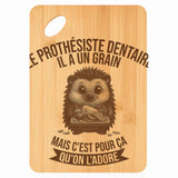 Planche bambou gravée personnalisée homme idée cadeau Fête des Pères apéro 30×20 prénom cuisine plateau fromage anniversaire noel papa papi 