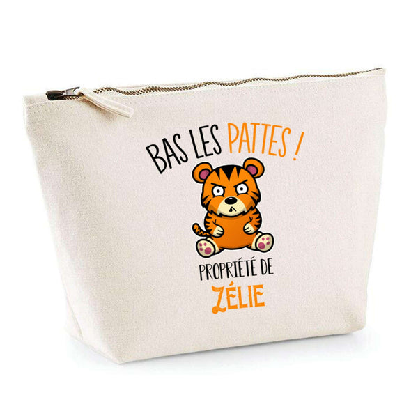 Trousse pochette de rangement maquillage Fête des Mères Mamie Famille Idée Cadeau anniversaire Noël Travail Boulot Métier Départ Retraite Collègue Femme