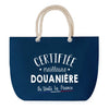 Sac de plage Bleu anse corde Certifiée meilleure Douanière
