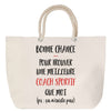 Sac Fête des Mères Mamie Famille Idée Cadeau anniversaire Noël Travail Boulot Métier Départ Retraite Collègue Femme cabas shopping plage