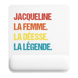 Tapis de souris ergonomique avec repose-poignet, accessoire bureau pour femme et homme, fête des pères, cadeau pas cher, idée cadeau fête des mères, secret santa, départ à la retraite, télétravail et gaming