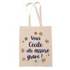 Sac Tote Bag Fête des Mères Fêtes des Pères Mamie Papi Famille Idée Cadeau anniversaire Noël Travail Boulot Métier Départ Retraite Collègue Femme Homme