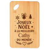 Planche à découper cadeau Noël famille amis papa maman mamie papi, idée cadeau apéro et cuisine, Secret Santa