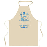 Tablier Joyeux noël à la meilleure Amour
