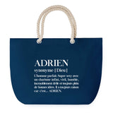Sac de plage Bleu anse corde Adrien Définition Homme