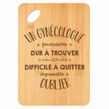 Planche bambou gravée personnalisée homme idée cadeau Fête des Pères apéro 30×20 prénom cuisine plateau fromage anniversaire noel papa papi 