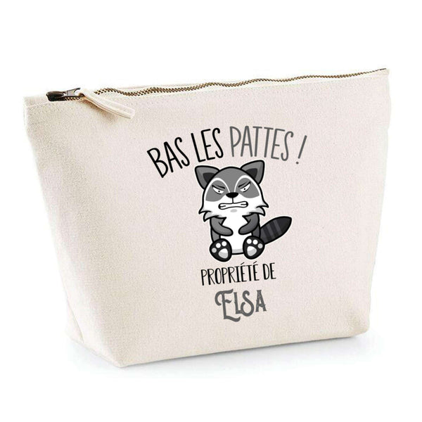 Trousse pochette de rangement maquillage Fête des Mères Mamie Famille Idée Cadeau anniversaire Noël Travail Boulot Métier Départ Retraite Collègue Femme