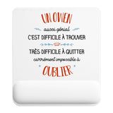 Tapis de souris ergonomique avec repose-poignet, accessoire bureau pour femme et homme, fête des pères, cadeau pas cher, idée cadeau fête des mères, secret santa, départ à la retraite, télétravail et gaming