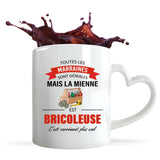 Mug personnalisé, idée cadeau pour maman, femme collègue saint valentin Noël, anniversaire, fête des mères Secret Santa