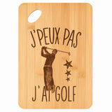 Planche bambou gravée personnalisée femme homme idée cadeau Fête des Mères Fête des Pères apéro papa maman prénom cuisine plateau fromage