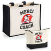 Cabas homme ou femme sac plage ou shopping tote bag pochette trousse Idée cadeau original pour anniversaire Noël travail départ retraite collègue famille fete des mères fetes des pères papa maman mamie papi