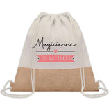 Sac Fête des Mères Mamie Maman Cadeau anniversaire Noël Travail Métier Départ Retraite Collègue Femme cabas shopping plage