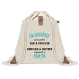 Sac à dos avec pochette Un Douanier Formidable