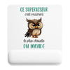 Tapis de souris ergonomique avec repose-poignet, accessoire bureau pour femme et homme, fête des pères, cadeau pas cher, idée cadeau fête des mères, secret santa, départ à la retraite, télétravail et gaming
