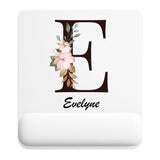 Tapis de souris ergonomique avec repose-poignet, accessoire bureau pour femme et homme, fête des pères, cadeau pas cher, idée cadeau fête des mères, secret santa, départ à la retraite, télétravail et gaming