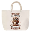 Sac Fête des Mères Mamie Famille Idée Cadeau anniversaire Noël Travail Boulot Métier Départ Retraite Collègue Femme cabas shopping plage