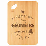 Planche bambou gravée personnalisée femme idée cadeau Fête des Mères apéro 30×20 prénom cuisine plateau fromage anniversaire noel maman mamie
