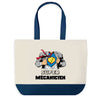 Sac de shopping bleu Super Mécanicien
