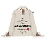 Sac à dos avec pochette Bazar d'une Mamounette d'amour