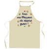 Cadeau Cuisinier cuisinière mère maman papa père mamie papi Vêtement Blouse de protection Barbecue Jardinage Tablier de Travail Tâches ménagères 