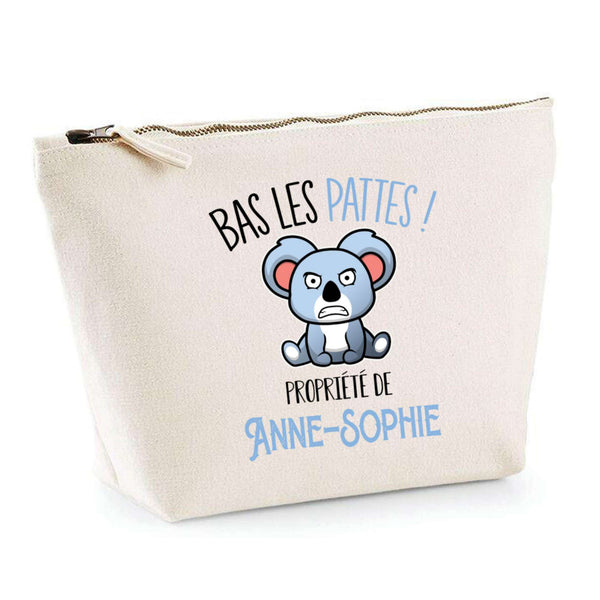 Trousse pochette de rangement maquillage Fête des Mères Mamie Famille Idée Cadeau anniversaire Noël Travail Boulot Métier Départ Retraite Collègue Femme