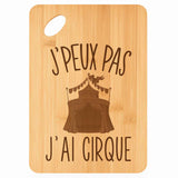 Planche bambou gravée personnalisée femme homme idée cadeau Fête des Mères Fête des Pères apéro papa maman prénom cuisine plateau fromage