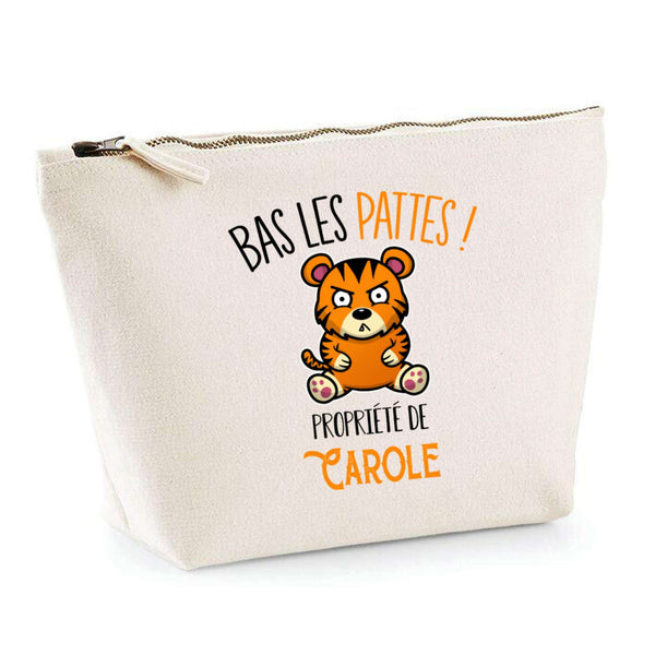 Trousse pochette de rangement maquillage Fête des Mères Mamie Famille Idée Cadeau anniversaire Noël Travail Boulot Métier Départ Retraite Collègue Femme